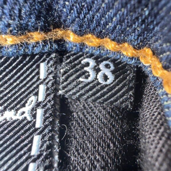 7 For All Mankind “Carsen” Jeans – Dark Wash – Size 38 - Picture 5 of 16